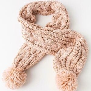 New Francesca's Women Pink Scarf One Size
